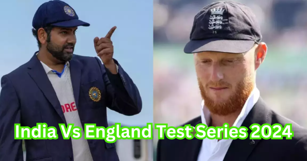 India Vs England Test Series 2024